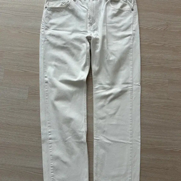 [BUNJANG] Levi's 505 White Denim Pants / 라바이스 505 화이트 데님팬츠