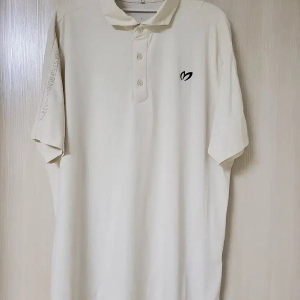 [BUNJANG] Master Bunny Half-Sleeve Polo Shirt Ivory / 마스터바니 반팔 카라티 아이보리