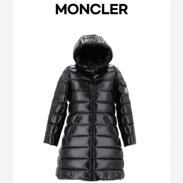 [BUNJANG] Moncler Kids Moka Black Long Padded Jacket / 몽클레르 키즈 모카 블랙 롱패딩