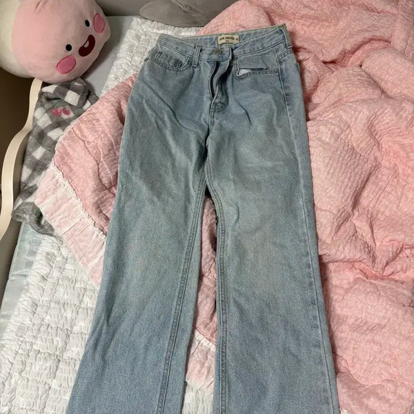[BUNJANG] Stripe Denim Pants / 스트라이프 데님 팬츠