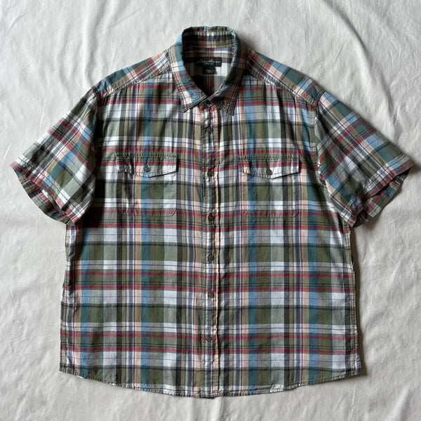 [BUNJANG] Eddie Bauer Original Madras Cotton Shirt XL / [XL] Eddie Bauer 오리지널 마드라스 셔츠