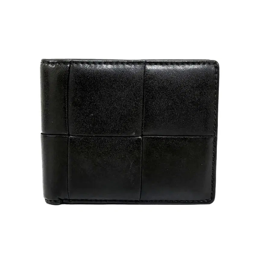 [BUNJANG] Bottega Veneta Cassette Folder Wallet Black / 보테가베네타 카세트 폴더 반지갑 블랙