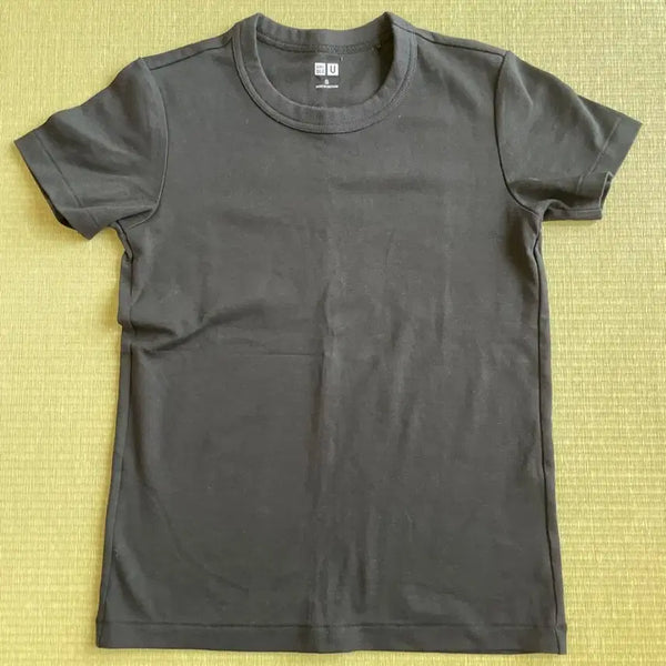 [BUNJANG] Uniqlo U Crew Neck Short Sleeve T-Shirt Charcoal S / 유니클로 반팔티 차콜 S