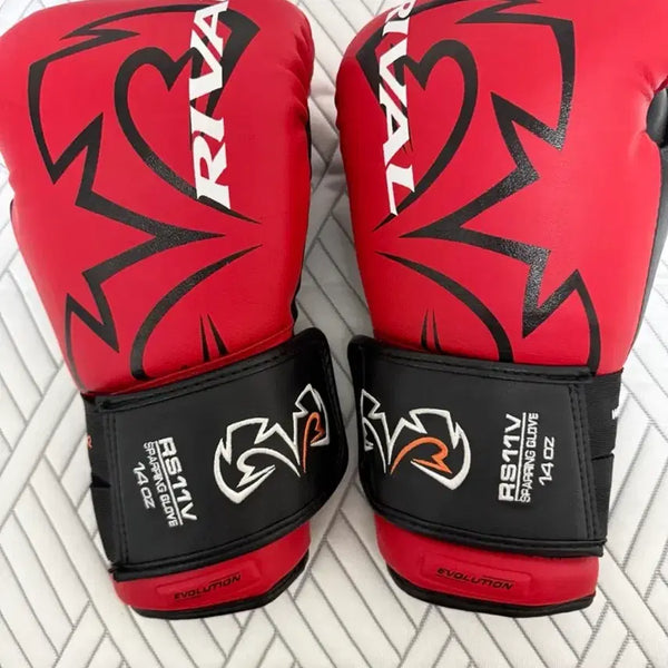 [BUNJANG] Rival RS11V Sparring Boxing Gloves 14oz Red / 라이벌 복싱 글러브 RS11V 스파링 14oz 레드 상태 최상 (급처)