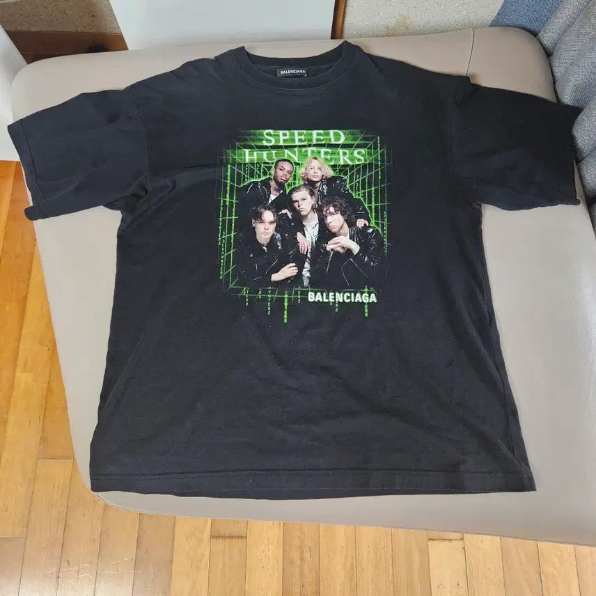 [BUNJANG] Balenciaga Speedhunters T-Shirt Black / (XS)발렌시아가 스피드헌터 반팔 티셔츠 블랙