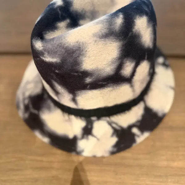 [BUNJANG] CA4LA Tie-Dye Fur Fedora / 타이다이 퍼 페도라