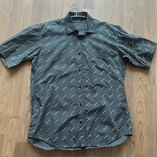 [BUNJANG] Balenciaga Short Sleeve Shirt Size 38 / 발렌시아가 반팔 셔츠 38사이즈