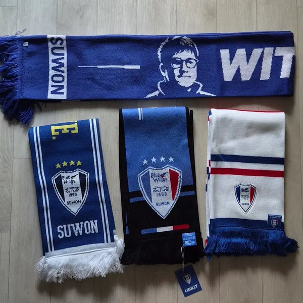 [BUNJANG] Suwon Samsung Bluewings Rebuildly Muffler Bundle Set / 수원삼성 리빌리 머플러 일괄