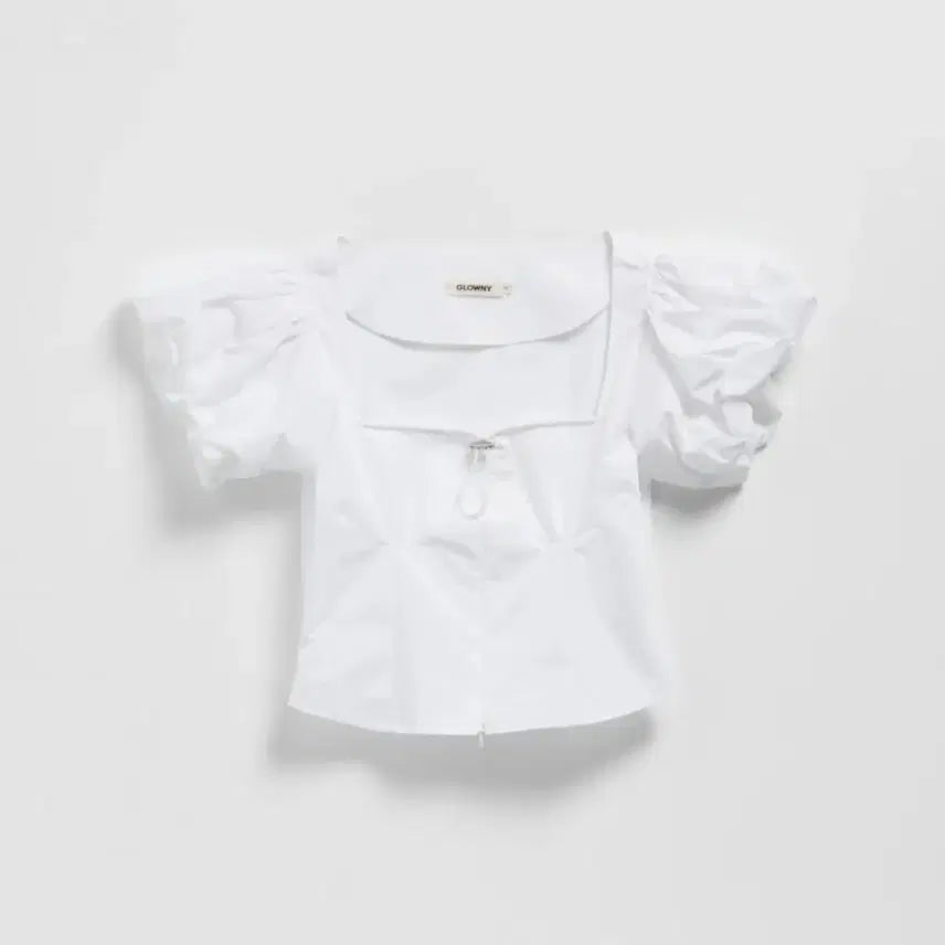 [BUNJANG] GLOWNY Detroit Puff Top (White) / 글로니 DETROIT PUFF TOP(WHITE) 148,000-> 60,000