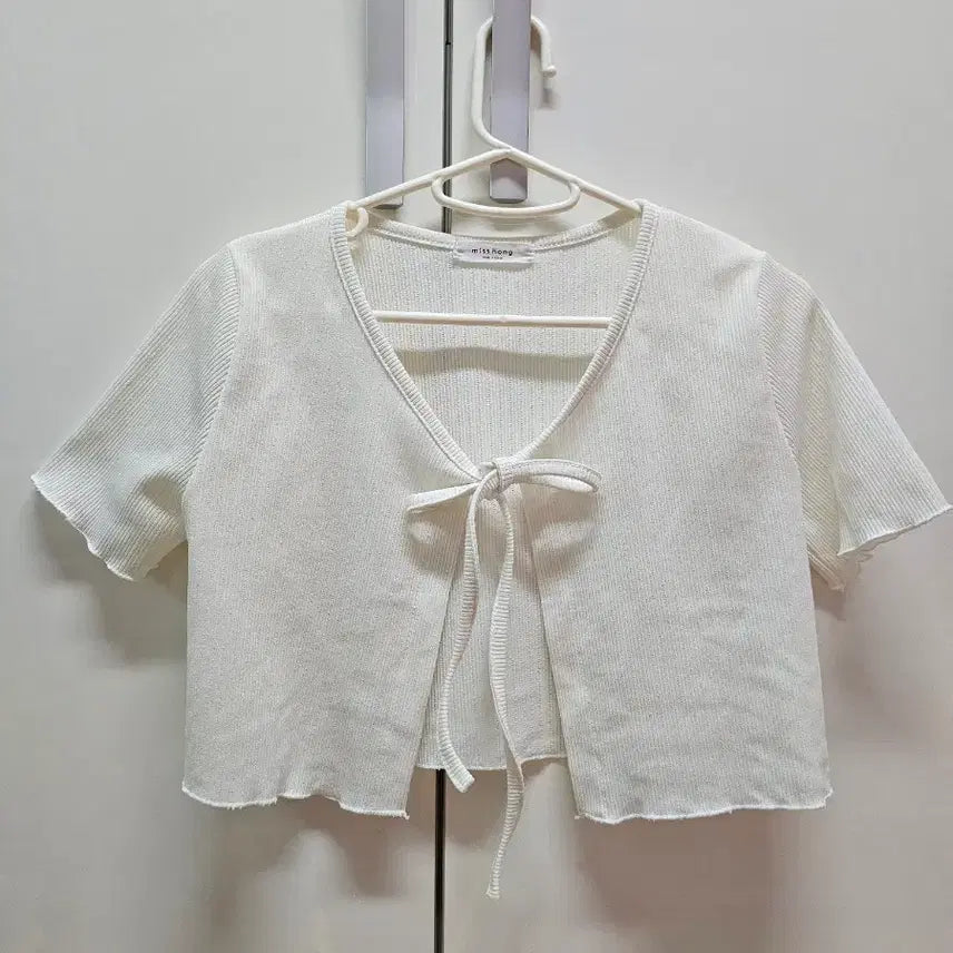 [BUNJANG] Cute White Bolero Cardigan / 예쁜 화이트 가디건(새거) 저렴하게