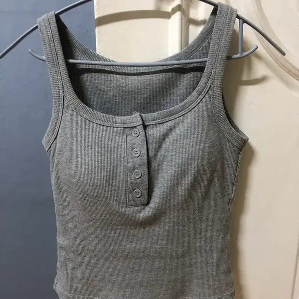 [BUNJANG] Anyboby Built-in Bra Camisole / 애니바디 캡내장 나시