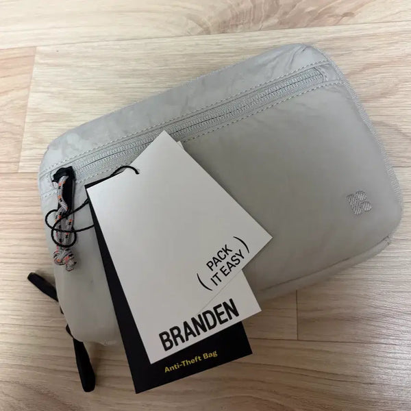 [BUNJANG] Brandon Safe Plus Wallet Bag Warm Grey / 브랜든 세이프 플러스 월렛백 웜그레이