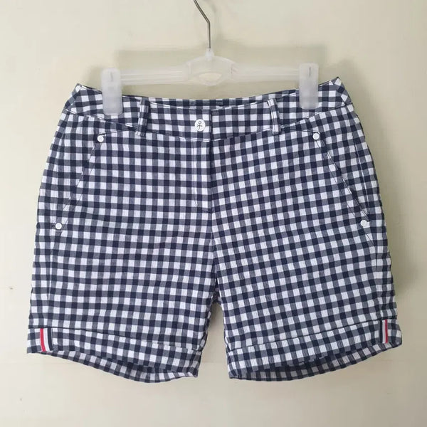 [BUNJANG] Castelbajac Navy/White Check Shorts / Castelbajac 반바지 네이비/화이트 체크 기타