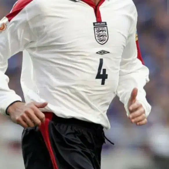 [BUNJANG] Umbro England Steven Gerrard 2004 Euro Long Sleeve Jersey / 엄브로 04 유로 잉글랜드  스티븐 제라드 긴필