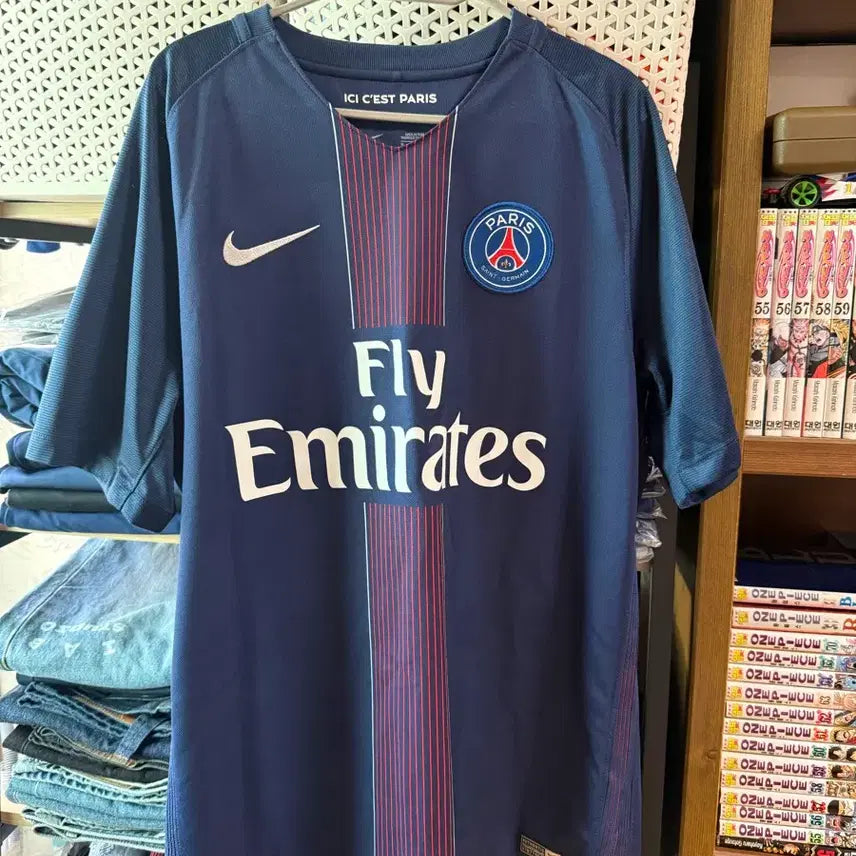 [BUNJANG] Nike PSG Paris Saint-Germain 16-17 Thiago Motta Home Jersey M / 16-17 나이키 PSG 파리생제르망 M 유니폼 티아고 모타