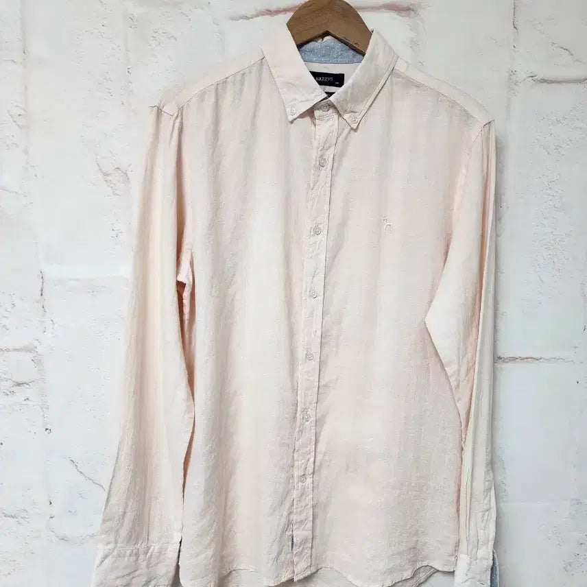 [BUNJANG] Hazzys Linen Shirt / 헤지스 린넨  남방 셔츠
