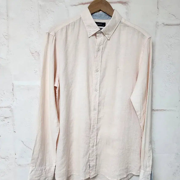 [BUNJANG] Hazzys Linen Shirt / 헤지스 린넨  남방 셔츠