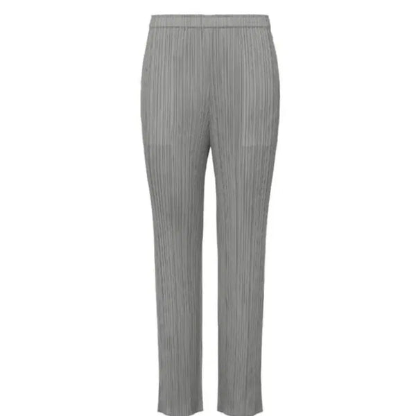 [BUNJANG] Pleats Please Basic Pants Grey Size 2 / 플리츠플리즈 베이직 팬츠 그레이 2사이즈