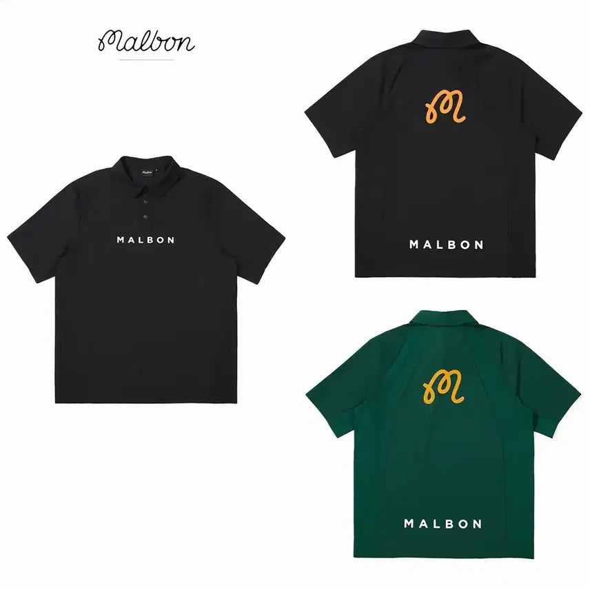 [BUNJANG] Malbon Golf Men's Short Sleeve T-Shirt / 말본골프웨어남성반팔티