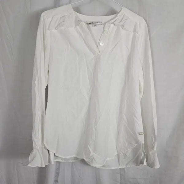 [BUNJANG] Thursday Island Ruffled Blouse S / 써스데이아일랜드 프릴 블라우스S