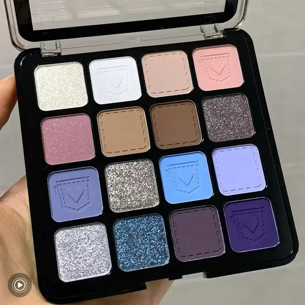[BUNJANG] 16-Color Eyeshadow Palette / 아이섀도우팔레트 16구