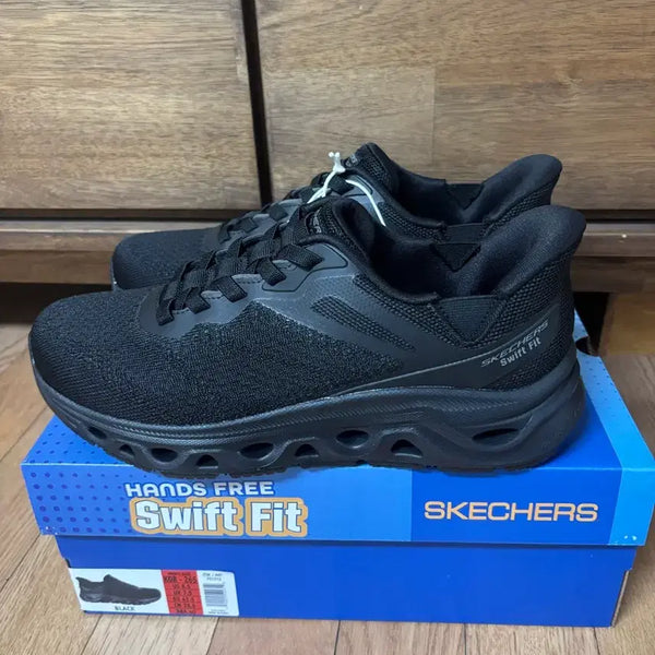 [BUNJANG] Skechers Swift Fit Sneakers Black / 스케쳐스 스위프트핏 운동화 블랙