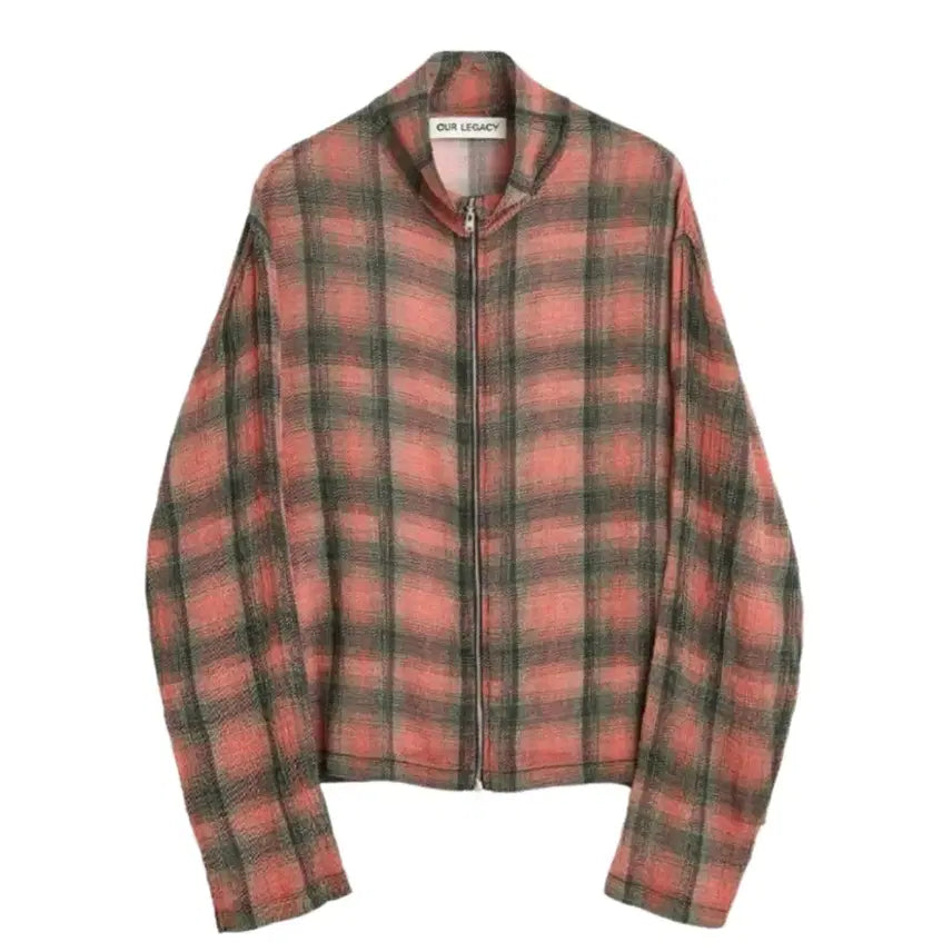 [BUNJANG] Our Legacy Shrunken Full Zip Polo Jacket / 아워레가시 슈렁큰 풀집
