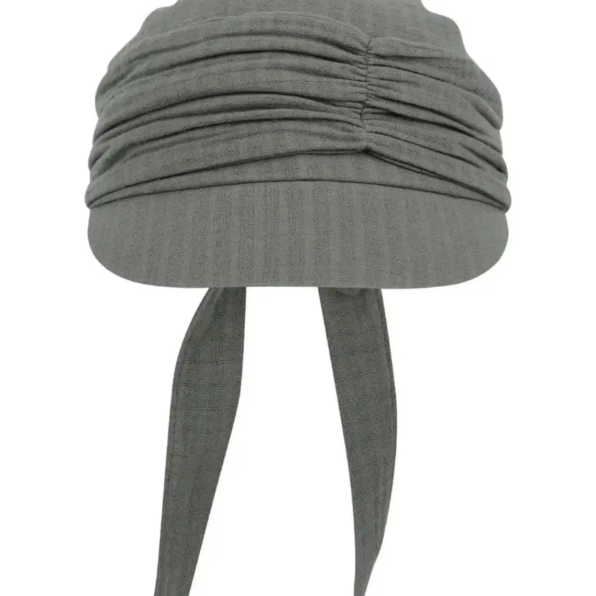 [BUNJANG] COYSEIO Shirring Cap Grey / COYSEIO 코이세이오 셔링캡 그레이