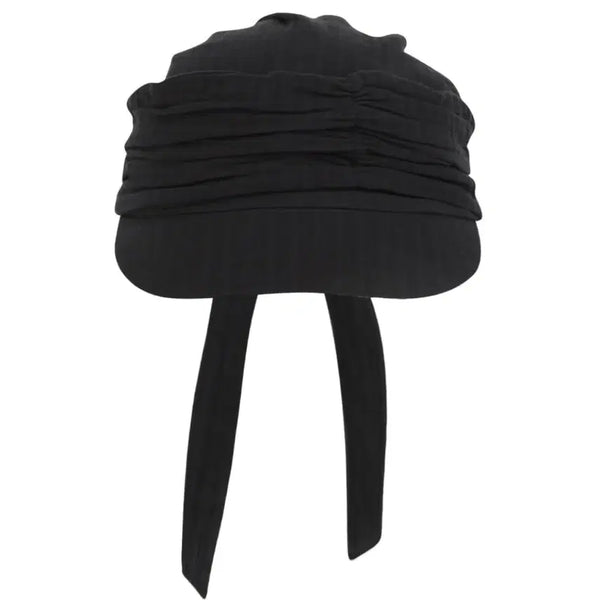 [BUNJANG] COYSEIO Shirring Cap Black / COYSEIO 코이세이오 셔링캡 블랙