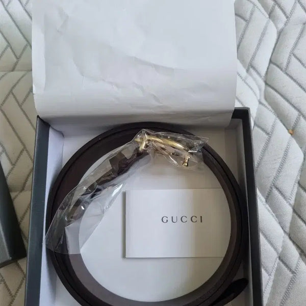 [BUNJANG] Gucci Double G Buckle Belt / 구찌 더블 G버클 벨트