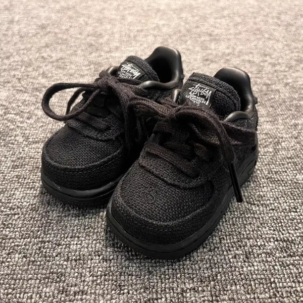 [BUNJANG] Nike Air Force 1 Low Stussy Black / [90] 나이키 에어포스 1 로우 스투시 검정 새제품