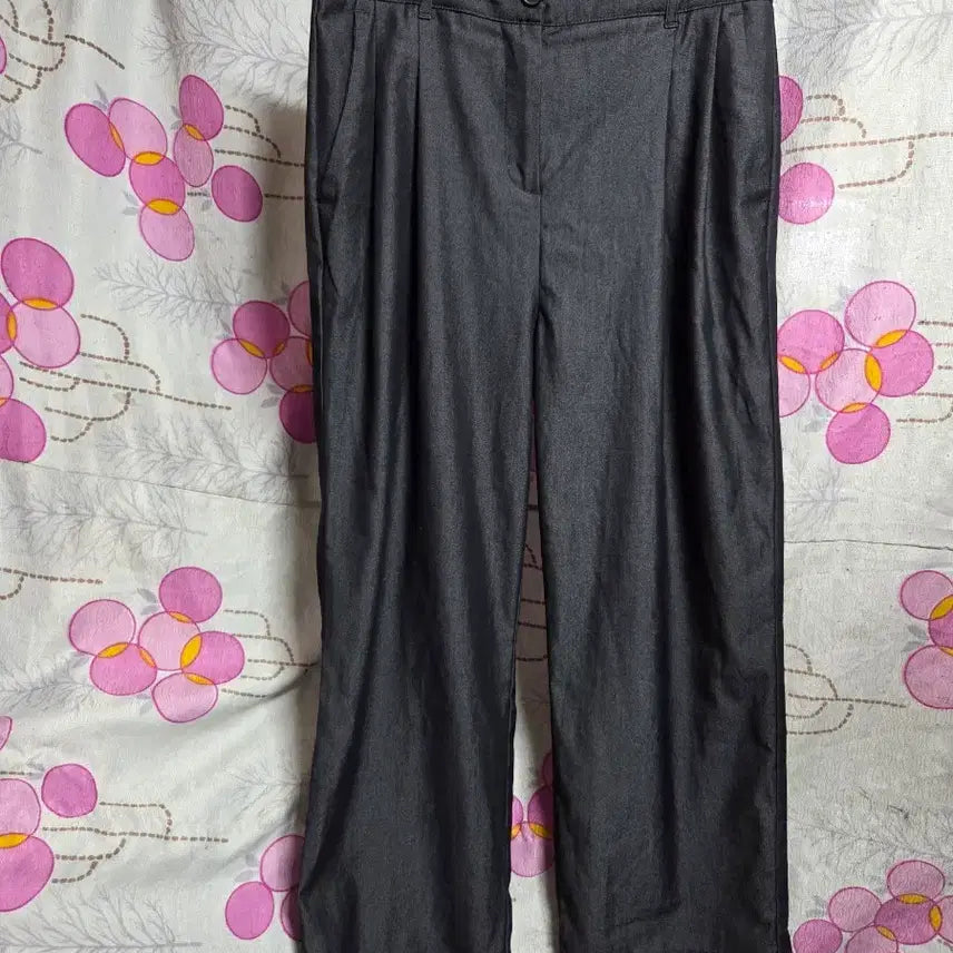 [BUNJANG] BYBRIDG:IT Wide Pants Grey / BYBRIDG:IT 와이드 팬츠 그레이 28