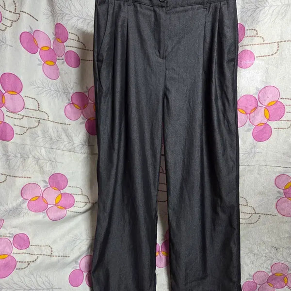 [BUNJANG] BYBRIDG:IT Wide Pants Grey / BYBRIDG:IT 와이드 팬츠 그레이 28