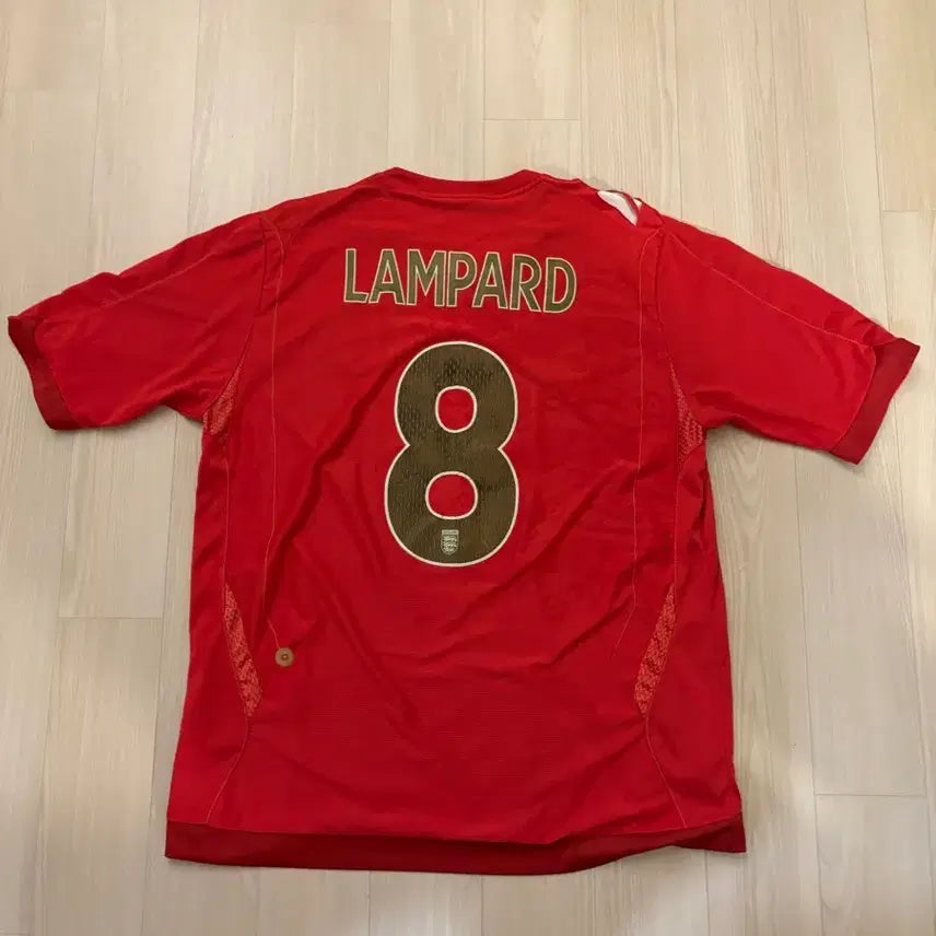 [BUNJANG] Umbro England National Team 2006-2008 Lampard #8 Away Jersey XL / 엄브로 06-08 잉글랜드국대 어웨이 XL(해외) #8 램파드