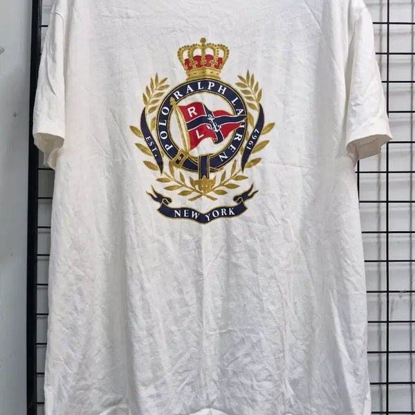 [BUNJANG] Polo Ralph Lauren Classic Fit Graphic T-Shirt / 100-105XL 폴로 랄프로렌 클래식핏 그래픽 반팔티.