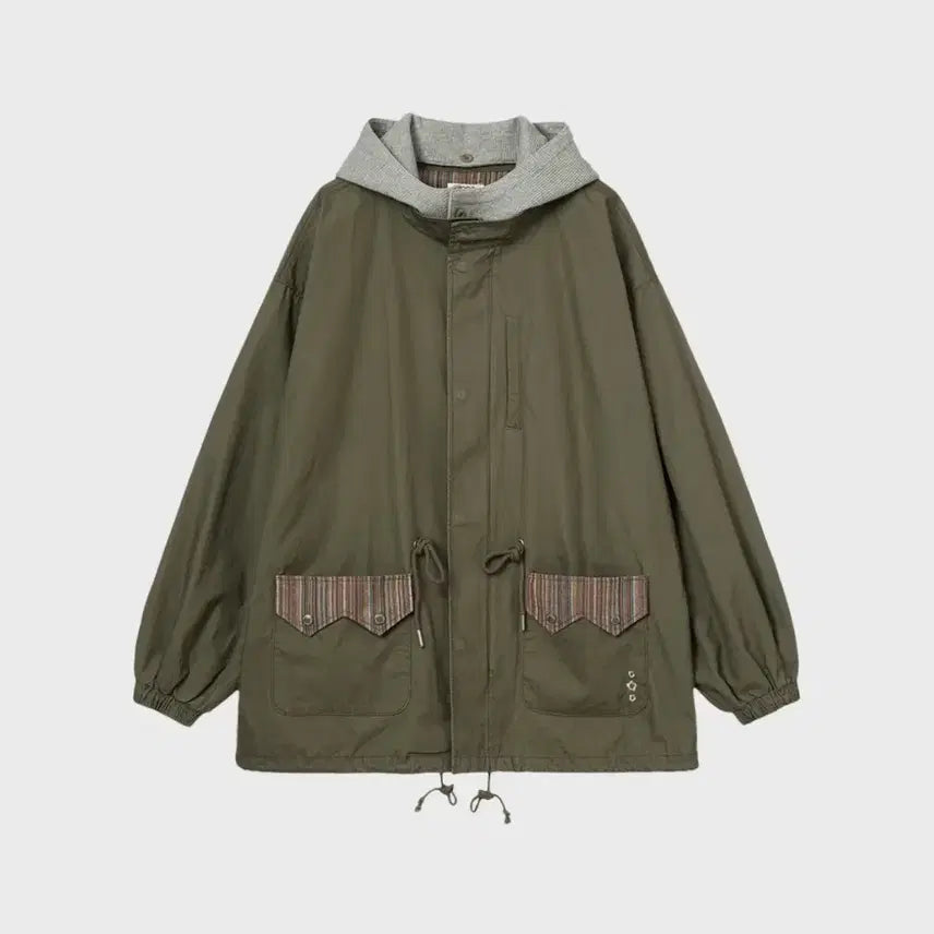 [BUNJANG] AAEI YSANG Hooded Jacket / 에이이에이이 야상 후드 자켓