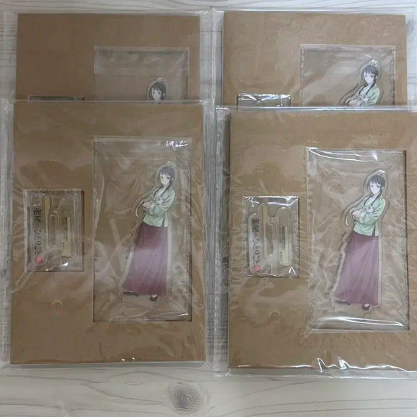 [BUNJANG] Sunday GX Magazine 2025 January Issue Accessory: Pharmacist's Soliloquy Maomao Acrylic Stand Bundle Set / 4개 일괄) 선데이GX 잡지 부록 약사의 혼잣말 마오마오 아크릴 스탠드