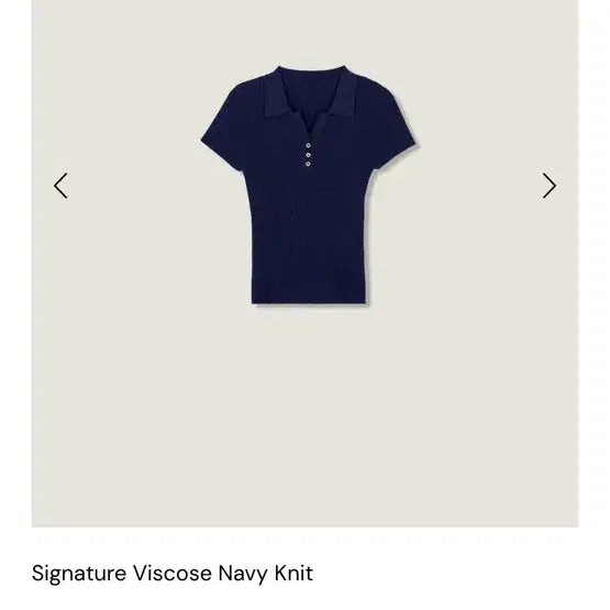 [BUNJANG] Le Plain Signature Viscose Navy Knit / (화요일까지판매)르플레인 signature viscose 시그니처 비스코스 네이비 니트