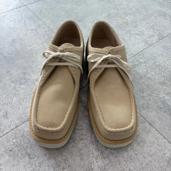 [BUNJANG] Firenze Atelier 4600BS Suede Moccasins Beige / [280] 세컨드아뜨리에 4600BS [BEIGE] 스웨이드 모크슈즈