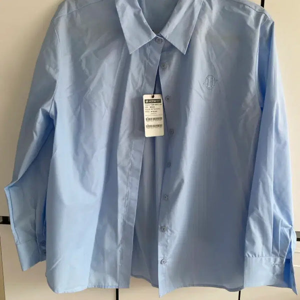 [BUNJANG] Hang Ten Blue Shirt - Medium / 행텐 블루셔츠