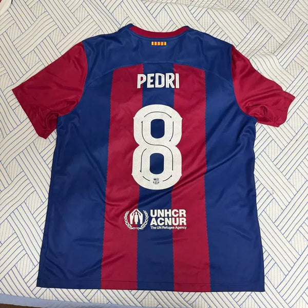 [BUNJANG] FC Barcelona 23-24 Champions League Pedri Official Marked Jersey XL / 23-24 바르셀로나 페드리 마킹 유니폼 xl