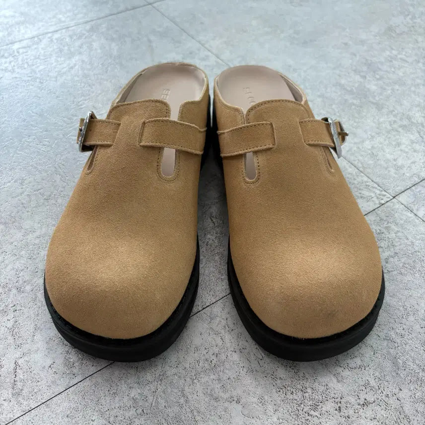 [BUNJANG] Firenze Atelier Balloon Loafers Camel Suede Size 250 / [250] 세컨드아뜨리에 2NDS090BS [CAMEL] 벌룬 블로퍼