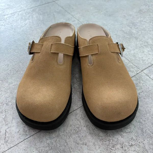 [BUNJANG] Firenze Atelier Balloon Loafers Camel Suede Size 250 / [250] 세컨드아뜨리에 2NDS090BS [CAMEL] 벌룬 블로퍼