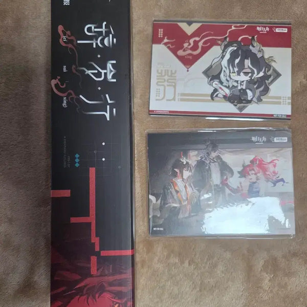 [BUNJANG] Arknights Saisai Special Edition PVC Poster & Postcard Set / 명일방주 사세행 특전 pvc포스터 CG엽서 및 일반엽서