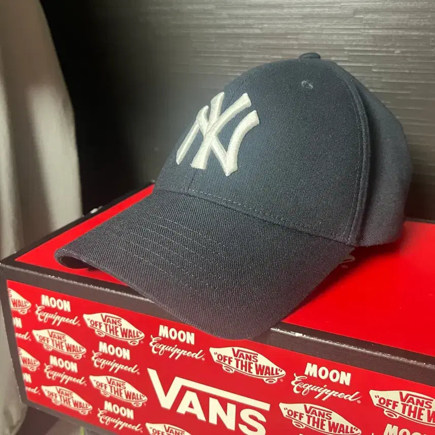 [BUNJANG] MLB Batter Flex Structured Ball Cap Navy / Mlb 베터 플렉스 스트럭쳐 볼캡 네이비