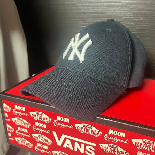 [BUNJANG] MLB Batter Flex Structured Ball Cap Navy / Mlb 베터 플렉스 스트럭쳐 볼캡 네이비