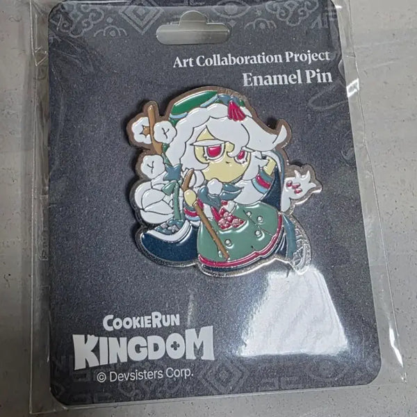 [BUNJANG] Cookie Run Kingdom Saint Lily Great Kingdom's Legacy Pin Badge / 쿠키런 킹덤 세인트릴리 위대한 왕국의 유산 핀뱃지
