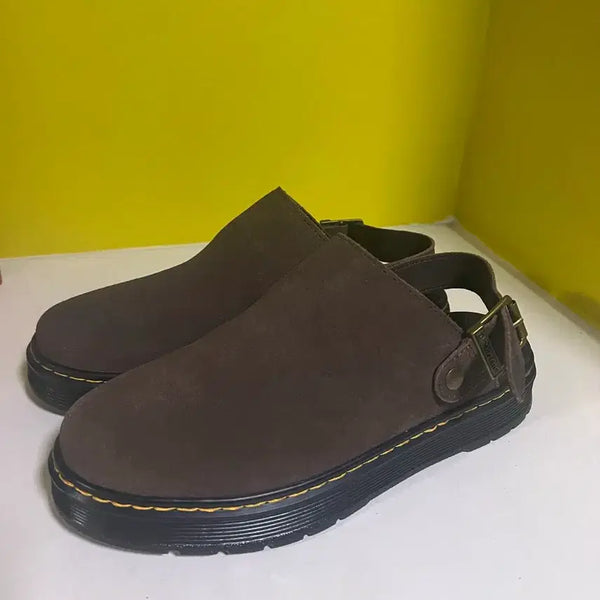 [BUNJANG] Dr. Martens Brooklyn Mule Brown Size 270 / 닥터마틴 브루클린 뮬 브라운 270