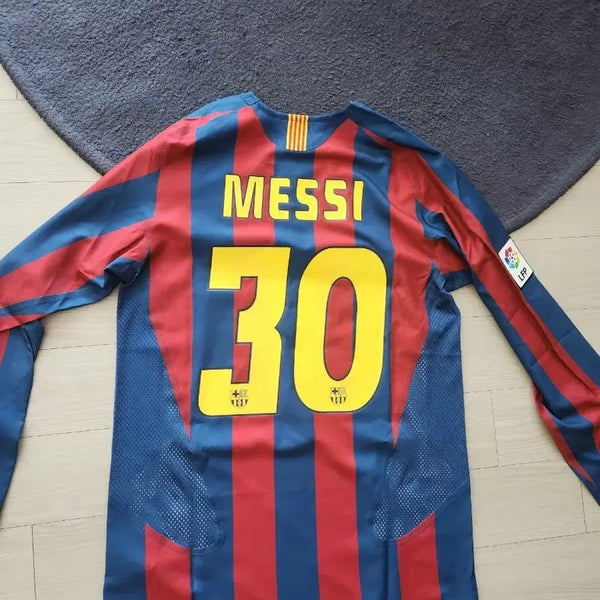 [BUNJANG] Barcelona 05-06 Reissue Lionel Messi Jersey - Men's Medium / [M] 바르셀로나 05-06 리이슈 No.30 메시