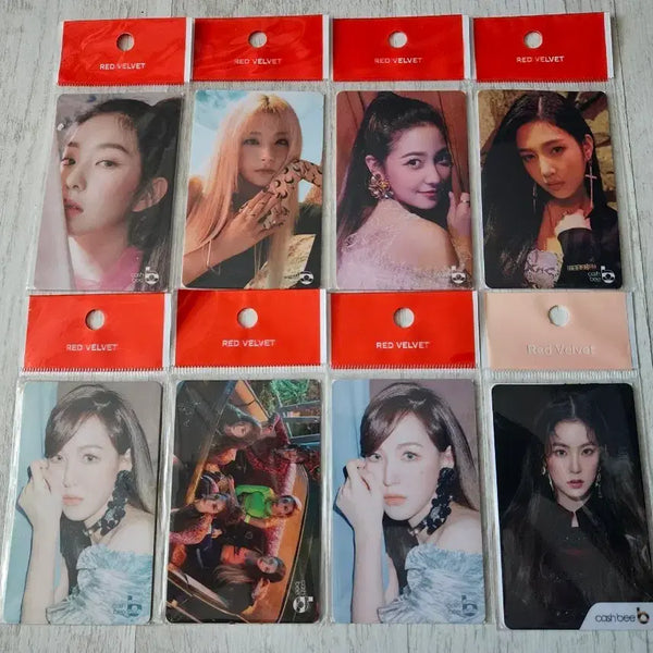 [BUNJANG] Red Velvet Cashbee Transport Card Bundle Set / 레드벨벳 캐시비 교통카드8장 일괄